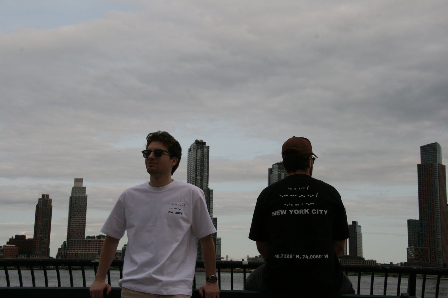 Morse Code Signature Tee