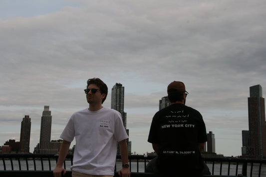 Morse Code Signature Tee